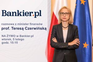 Rozmowa z minister finansów na żywo w Bankier.TV