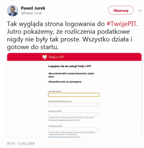 O północy rusza Twój e-PIT