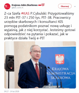 23 mln rozliczonych PIT-37 czeka już na podatników