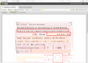 Na jaki numer konta wpłacić brakujący podatek z PIT?