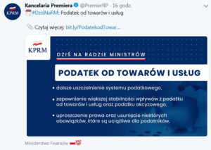 Rząd przyjął dwie nowelizacje ustawy o VAT