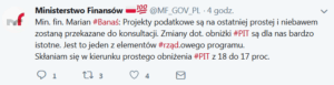 Obniżka podatku PIT z 18 do 17 proc. „na ostatniej prostej”