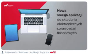 Aplikacja do składania elektronicznych sprawozdań finansowych. Dostępna nowa wersja