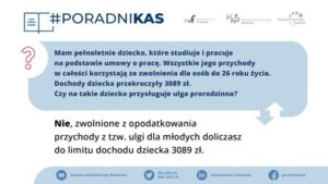 Ulga dla młodych a limit przychodów dziecka uprawniający do ulgi prorodzinnej w PIT 2021