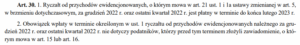 Ryczałt 2022. Do kiedy zapłacić ostatnią zaliczkę za grudzień lub ostatni kwartał 2022 roku