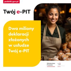 Dwa miliony deklaracji w Twój e-PIT. Podatnicy rozliczają się głównie na PIT-37