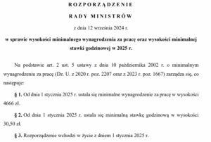 Rząd zmienia zdanie. 4666 zł minimalnego wynagrodzenia w 2025 roku