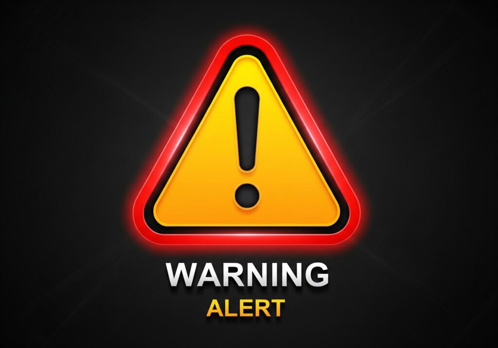 uwaga alert wykrzyknik