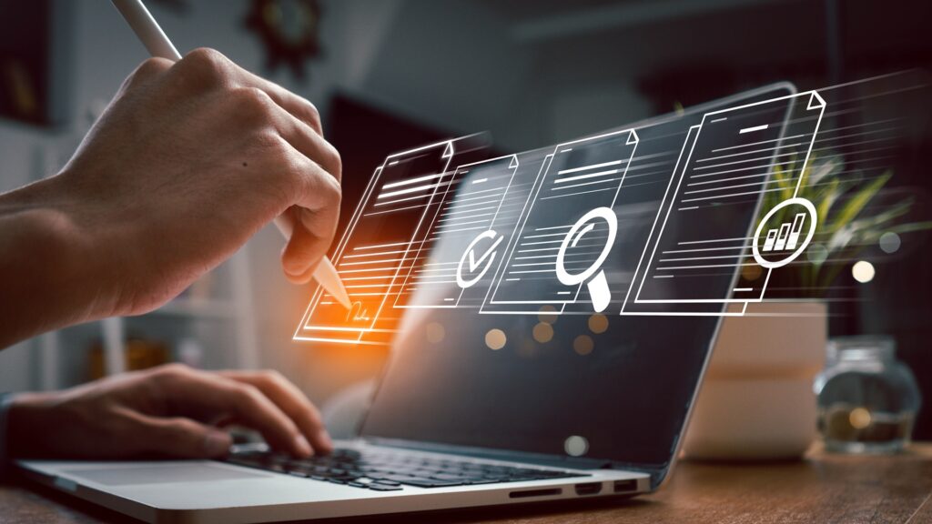 podpis elektroniczny, umowa, komputer