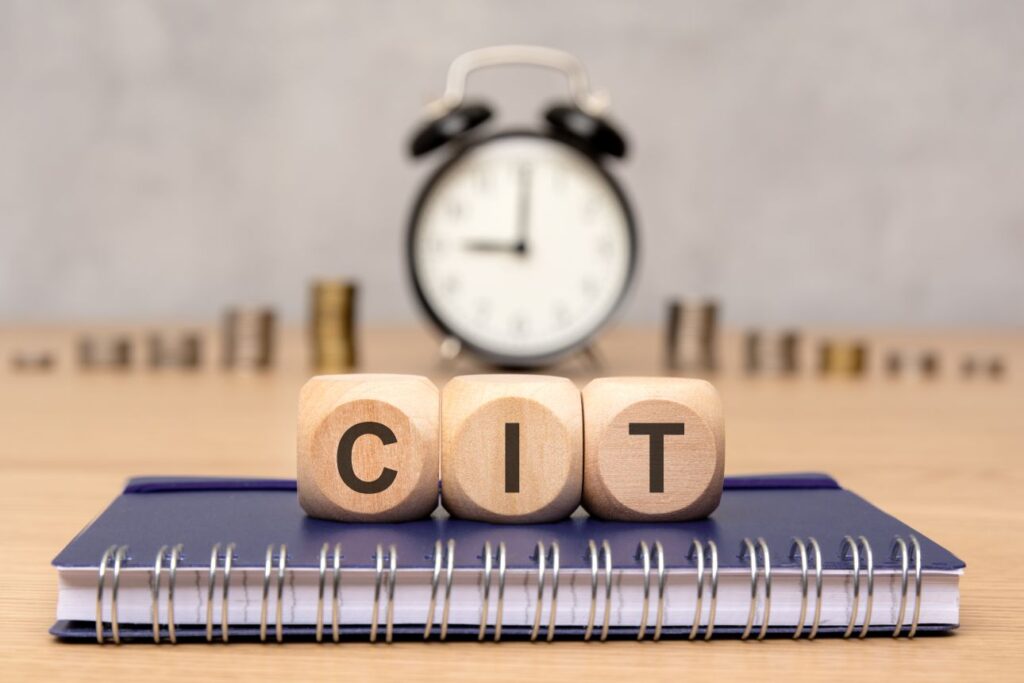 CIT, zegar, notatnik