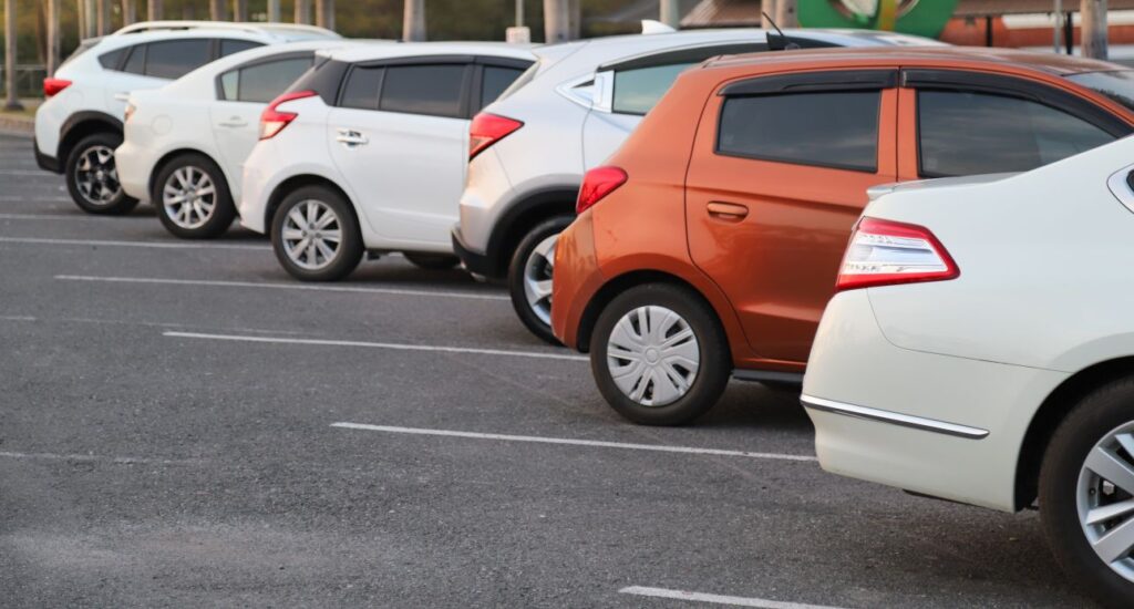 Parking, samochody, miejsce postojowe