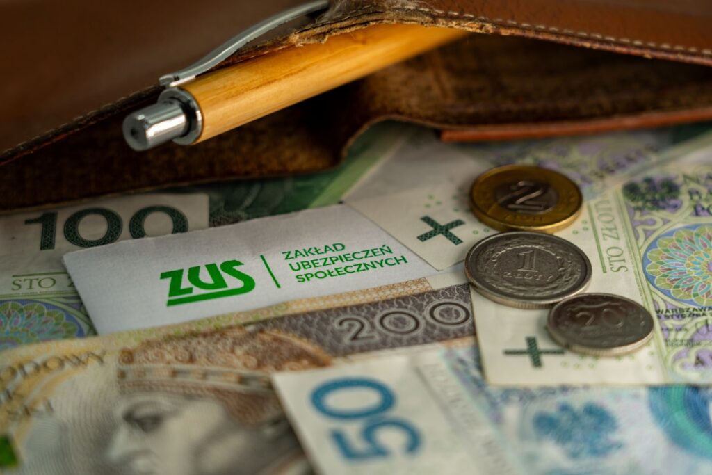 ZUS, banknoty, pieniądze
