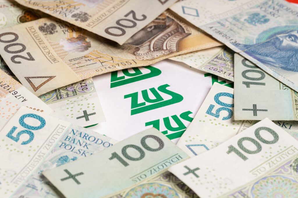 zus opłata egzekucja banknoty składki