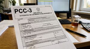 PCC-3 do urzędu skarbowego. Ważny druk, który wpływa na wysokość podatku